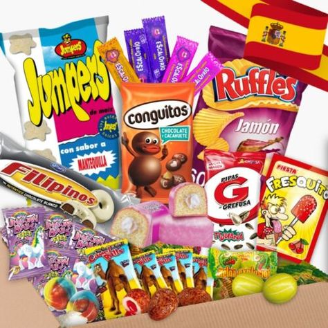 Spanish Candy Box (32 Pieces) Variety of Candy,Snacks,Gums,Sweets FROM SPAIN | eBay Spanish Candy, Halal Snacks, Candy Snacks, Candy Brands, Favorite Candy, Spanish Food, Candy Boxes, Soul Food, Pops Cereal Box