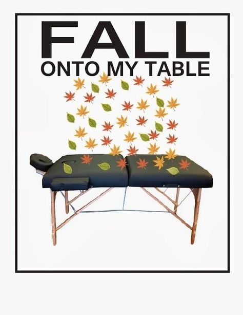 Fall onto my table Massage Meme, Massage Therapy Quotes, Spa Massage Therapy, Message Therapy, Massage Pictures, Massage Marketing, Massage Quotes, Massage Therapy Business, Massage Envy