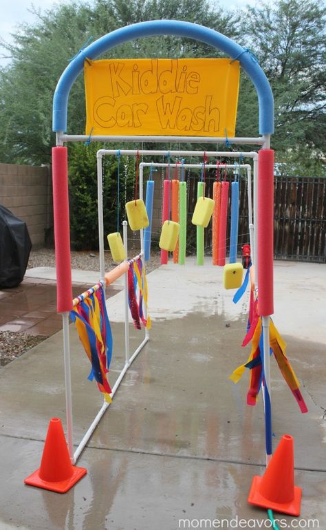 hello, Wonderful - 10 CREATIVE WAYS TO PLAY WITH POOL NOODLES Bike Rodeo, Horse Obstacles, Bike Parade, Bike Party, Thanksgiving Crafts For Toddlers, Diy Kid Activities, Event Games, Pvc Pipe Projects, Christmas Crafts For Toddlers