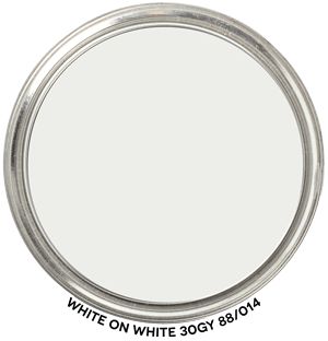 Swipe this paint blob and read a scientific, expert review of the paint color White on White by Glidden. Is this the right neutral paint color for your walls? Objective review from a color strategist! #paintcolor #paintblob #ColorographyLab Paint Blob, Blue Living Room Sets, Split Complementary Colors, Interior Design Help, Dark Paint Colors, Vanilla Milkshake, Neutral Paint Color, Interior Wall Paint, White Picket Fence