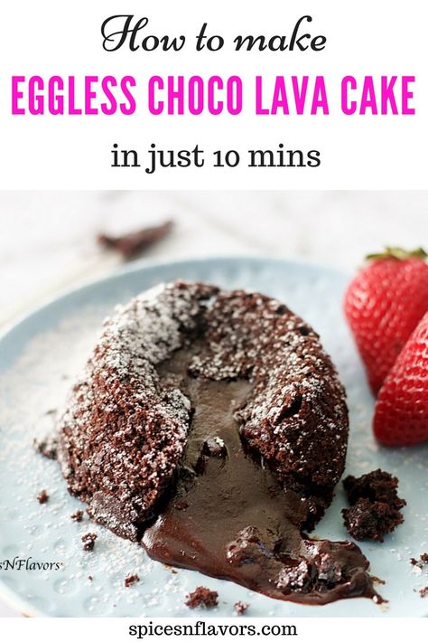 Choco Lava Cake Recipe, Choco Lava Cake, Molten Lava Cakes Recipe, Cake Step By Step, Cooker Cake, Chocolate Lava Cake Recipe, Choco Lava, Molten Cake, Molten Chocolate Lava Cake