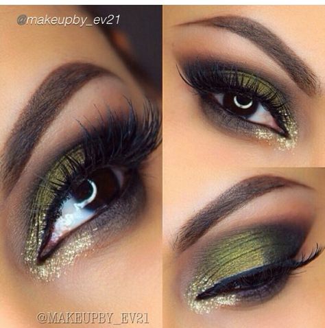 Love the color Military Makeup, So Cal, Green Eyeshadow, Kiss Makeup, Makeup Goals, Love Makeup, All Things Beauty, Beautiful Makeup, Beauty Make Up