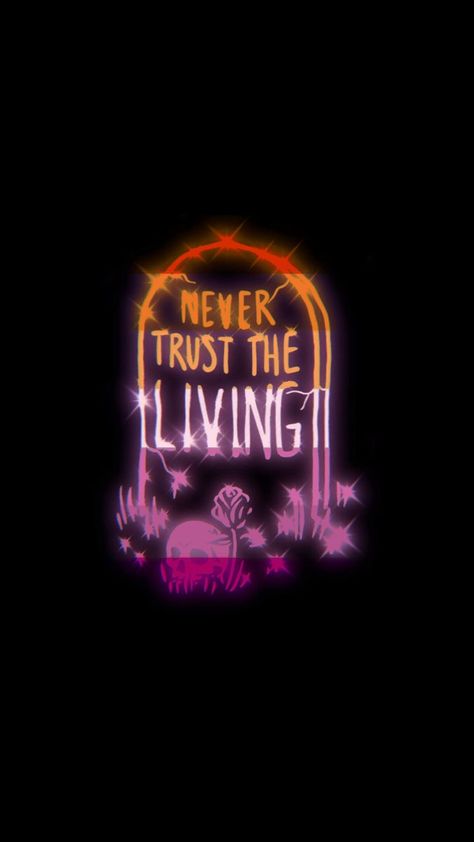 i made this with a double exposure on snapseed lol Never Trust The Living Wallpaper, Lesbian Halloween Wallpaper, Lesbian Halloween, Lesbian Wallpaper, Gay Wallpaper, Living Wallpaper, Never Trust The Living, 80s Cartoons, Never Trust