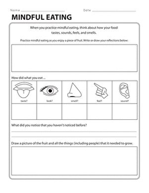 Mindfulness Printable Worksheets | Education.com Printable Mindfulness Worksheets, Mindfulness Printables, Mindfulness Worksheets, 1st Grade Science, Money Math, First Grade Science, Preschool Reading, Social Studies Worksheets, Personal Writing