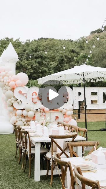 Kara’s Party Ideas on Instagram: "I’m melting over this Scooped Up Ice Cream Bridal Shower by Colette McSparran of @inflatesandiego, out of San Diego, CA! See all the details on #KarasPartyIdeas.com via the link in my bio! 🍦🤍  Vendors: Venue + wine: @ranchoguejitoweddings Invites, menu & tableware: @twinklewithdesign Bounce house: @inflatesandiego Fringe: @thefringeaesthetic Backdrops + Bar + Cake Stand: @rentbohobabes Marquee letters: @alphalitsandiego Photography: @by.pml Florals: @mpflowerss Ice cream cart: @swoonful Balloons: @bishevents Cookies: @siftedandsugared Cake: @cakesbymelodysd Charcuterie: @artisan_delights_inc Tables/chairs: @rusticurbanevents Acrylic signage: @a_little_creativity Hair: @alyrosebeautyteam Makeup: @looks_by_sj" Ice Cream Theme Bridal Shower Ideas, Ice Cream Bridal Shower Ideas, Bar Cake, Ice Cream Stand, Ice Cream Cart, Acrylic Signage, Shower Themes, Marquee Letters, Karas Party Ideas