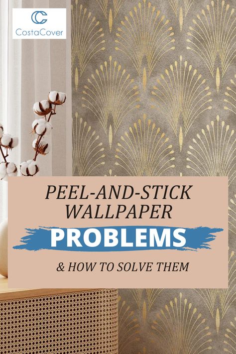 The great thing about peel-and-stick wallpaper is that it's easy to apply: just peel off the backing, stick it to the wall, and smooth it out. The downside is that if the measurements aren't right, or if the wallpaper is installed over a textured wall, or if the wallpaper is falling off, etc. It can be a real headache to fix.In this article, we'll show you how to solve some of the most common problems. | wall design