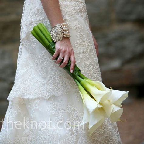 {Bridal Flowers Of Long Stem Large White Calla Lilies} Pink Calla Lilies, Calla Lily Wedding, English Garden Wedding, Calla Lily Bouquet, Lily Bouquet, Calla Lilies, Blue Bridesmaids, Bouquet Of Flowers, Bride Bouquets