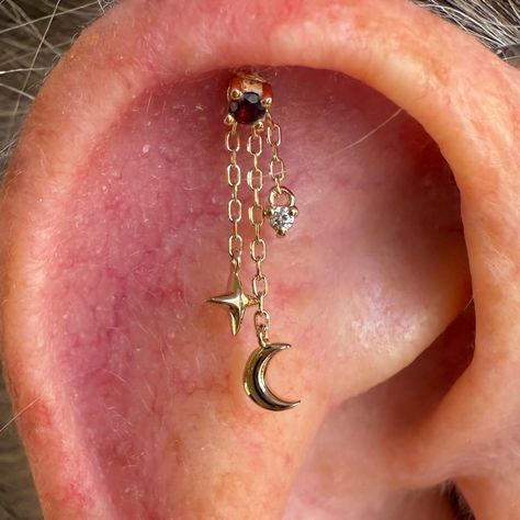 Instagram High Conch Piercing, Conch Piercing, Conch, Piercings, Instagram