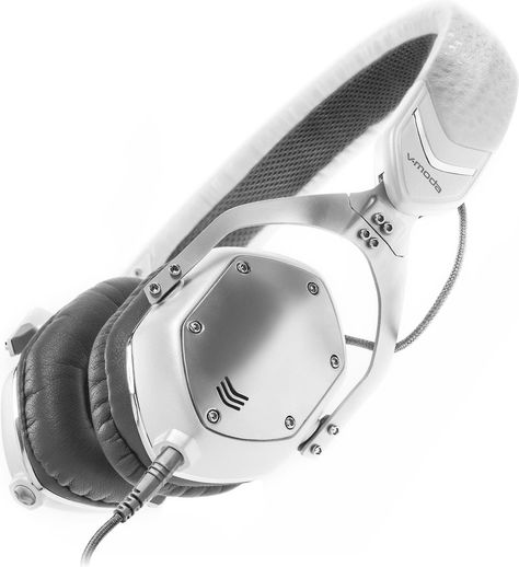 V-MODA XS (White Silver). Metal Headphones, Beats Headphones Wireless, Audiophile Headphones, Best Noise Cancelling Headphones, Waterproof Headphones, Running Headphones, Wireless Gaming Headset, White Headphones, Mind The Gap