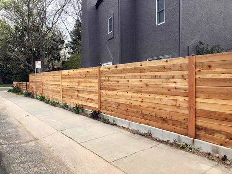 Wooden Retaining Wall, Retaining Wall Fence, Wood Retaining Wall, Barn Layout, Retaining Wall Design, Landscaping On A Hill, Cinder Block Walls, Concrete Retaining Walls, Modern Fence Design