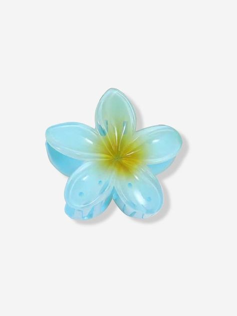 Hair Style Vedio, Robin Egg Blue, Hair Claw Clip, Hair Claws, Robins Egg, Flower Hair Accessories, Robins Egg Blue, Daisy Print, Flower Hair Clips