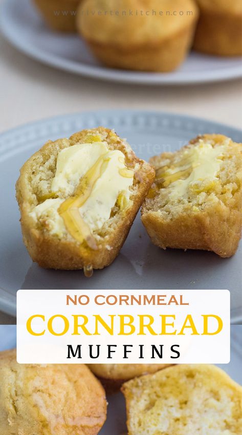 Homemade Cornbread Without Cornmeal, Cornbread Recipe Without Cornmeal, Corn Cup Recipe, Cornbread Cheese, Cheese Cornbread Muffins, Homemade Corn Muffins, Cornmeal Cornbread, Cheese Cornbread, Fluffy Cornbread