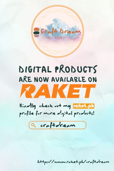 Hey beautiful 🫵! My digital products are now available on RAKET.PH! I will be posting my digital products on this platform for safe and convenient transactions with you! Please do visit my RAKET.PH page on 
https://www.raket.ph/craftdream... I am excited to share with you my passion for arts 🎨  #crafts #arts #businessowners #digitalproduct Raket Ph, Hey Beautiful, My Passion, Digital Products, You And I, To Share, Marketing