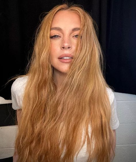 40 Fall Hair Color Ideas Lindsay Lohan Hair, Amber Hair, Hair Concerns, Body Hair Removal, Lip Hair, Lindsay Lohan, Copper Hair, Celebrity Beauty, Charli Xcx