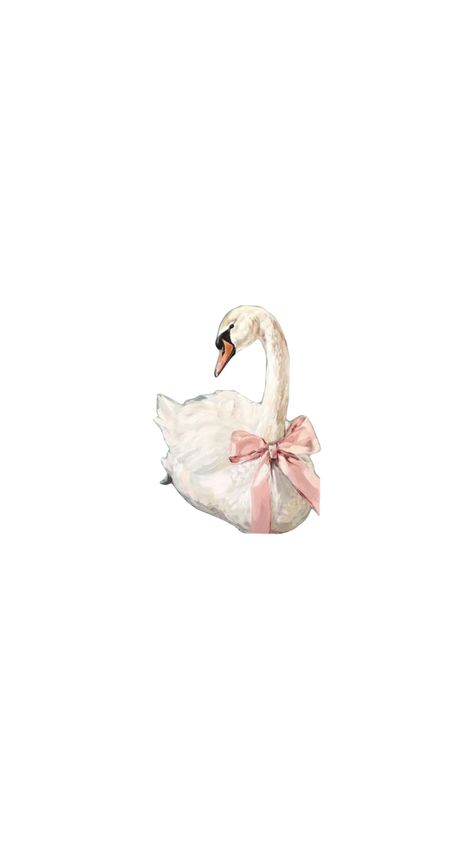 swan wallpaper Baby Pink Wallpaper Aesthetic, Kolaj Wallpaper, Discord Avatar, Swan Sticker, Swan Decoration, Imac Wallpaper, Swan Wallpaper, Pink Swan, Swan Print