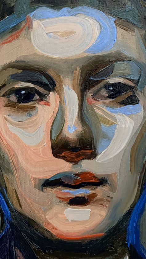 Agnes Grochulska, Unspoken Thoughts, A Level Art Sketchbook, Portraiture Art, Portraiture Painting, Gouache Art, Expressionist Art, Fauvism, Artistic Style