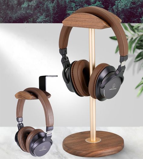 Diy Headphone Holder, Headphones Stand, Wood Headphones, Diy Headphones, Headphone Stand, Headphone Holder, Headphone Stands, Creative Display, Pretoria