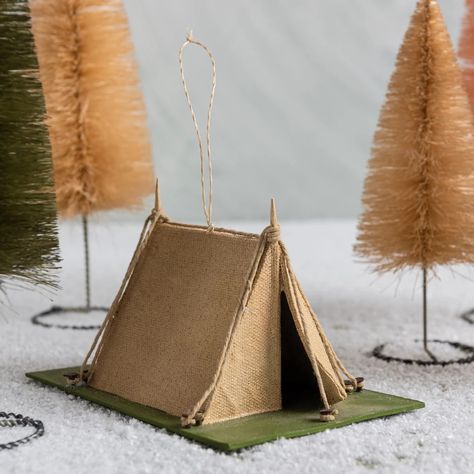 Teepee Art, Tent Craft, Camping Ornaments, Diy Tent, Fabric Doll House, Tipi Tent, Retirement Party Decorations, Fairy Garden Crafts, Tent Decorations