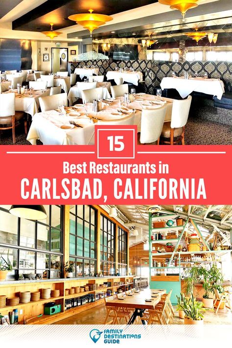 Want to see the best restaurants in Carlsbad, CA? We’re FamilyDestinationsGuide, and we’re here to help: From incredible brunch spots and amazing places to eat dinner, to local foodie spots and hidden gems, discover the BEST Carlsbad restaurants - so you get memories that last a lifetime! #carlsbad #carlsbadrestaurants #restaurantsincarlsbad #bestrestaurantsincarlsbad #placestoeatcarlsbad Things To Do In Carlsbad California, Carlsbad Restaurants, Carlsbad Village, Seaside Restaurant, Lunch Places, Cali Trip, San Diego Vacation, Best Mexican Restaurants, California Restaurants