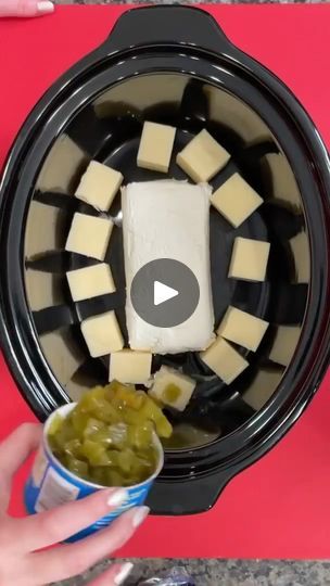 2.9M views · 32K reactions | Easy Crockpot Queso Dip! #cheese #easyrecipes #gamedayfood | Kyle & Mistie Knight | Kyle & Mistie Knight · Original audio Easy Crockpot Queso, Easy White Queso Dip, Crockpot Queso Dip, Crockpot Queso, Queso Dip Crockpot, Crock Pot Queso, Easy Queso, Hot Dips, White Queso Dip