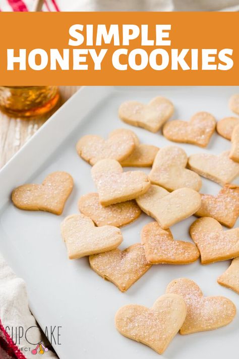 Honey Cookies Recipe, Cooking With Honey, Honey Snacks, Recipe Using Honey, Honey Dessert, Aesthetic Health, Tattoo Health, Healthy Honey, Honey Cookies