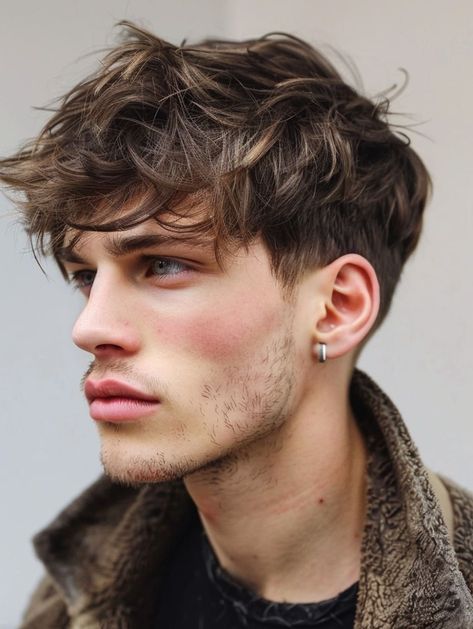 Textured Fade, Western Hairstyles, Mid Fade Haircut, Fade Haircuts For Men, Undercut Hairstyle, Angular Face, Mens Haircuts Short Hair, Mid Fade, Mens Hairstyles Thick Hair