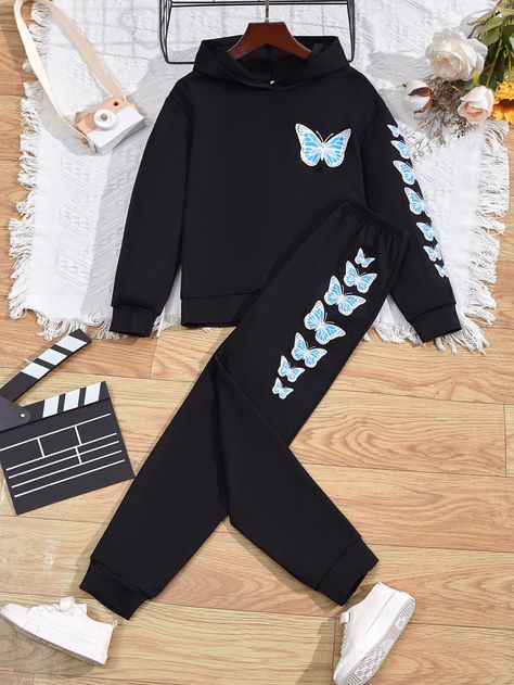 Cute Fall Outfits For Girls 10-12, Drop Shoulder Hoodie, Old Outfits, Clueless Outfits, Cute Dress Outfits, Shein Outfits, Cute Lazy Outfits, Swag Outfits For Girls, Lazy Outfits