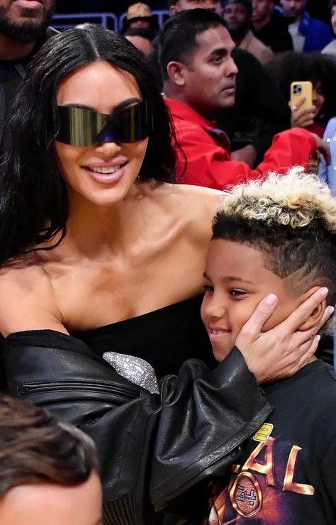 Kim Kardashian's Son Psalm Is the Spitting Image of One of His Siblings After His 'Big Boy Haircut' Kim Kardashian Son, Boy Haircut, Saint West, Spitting Image, Kardashian Photos, Buzz Cut, Boys Haircuts, Fun Events, Big Boy