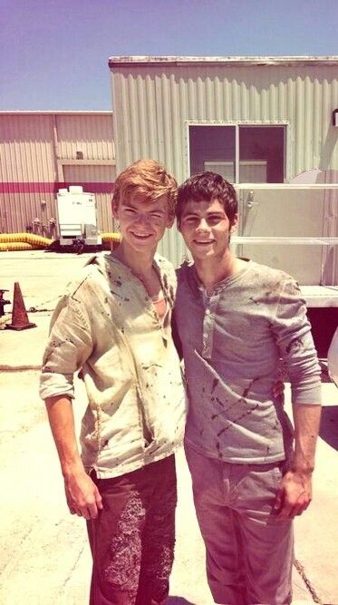 My two favorite Gladers: Newt and Thomas aka Thomas and Dylan<3 Thomas The Maze Runner, Maze Runner Thomas, Maze Runner The Scorch, Maze Runner Trilogy, Maze Runner Cast, Maze Runner Movie, Newt Maze Runner, The Scorch Trials, Maze Runner Series