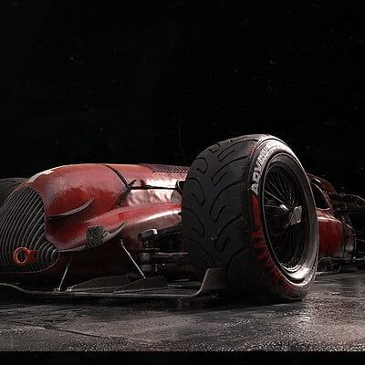 ArtStation - "King Bishop" Steampunk racing car Cyberpunk Car Concept Art, Go Car, Classic Racing Cars, Old Race Cars, Custom Muscle Cars, Concept Car Design, Vintage Race Car, Automotive Art, Unique Cars