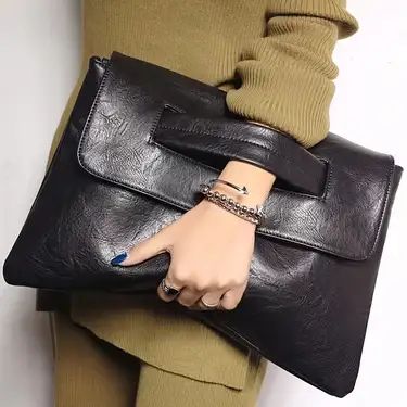 Temu Sacs Tote Bags, Retro Handbags, Envelope Clutch Bag, Beg Tangan, Ladies Clutch, Trending Handbag, Envelope Clutch, Purse Styles, Leather Clutch Bags