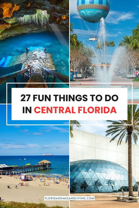 27 Fun Things to Do in Central Florida Florida With Kids, Florida Botanical Gardens, Blue Springs State Park, Florida Travel Destinations, Icon Parking, Everglades Florida, Universal Orlando Resort, Orlando Resorts, Islands Of Adventure