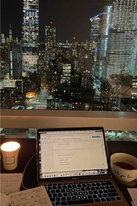 Is Blogging A Good Digital Nomad Job For Beginners? Studies Motivation, Romanticising Studying, Studera Motivation, Apartment View, New York Life, Nyc Life, Vision Board Manifestation, Luxury Lifestyle Dreams, 2022 Vision Board