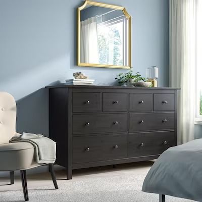 hemnes dresser - Search - IKEA Black Hemnes Dresser, Grey Hemnes Dresser, Ikea Hemnes Cabinet Black, Ikea Hemnes Dresser Black, Ikea Koppang Black, Ikea Black Bedroom Set, Basement Suite, Ikea Hemnes Dresser, Hemnes Dresser