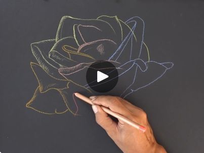 15K views · 391 reactions | A Colored Rose | A Colored Rose Soft pastels on black paper Learn to draw at: veriartcenter.com ... | By DRAWING PENCIL | Facebook Black Paper, Learn To Draw, Soft Pastel, Pencil Drawings, Pencil, Pastel, Drawings, Color