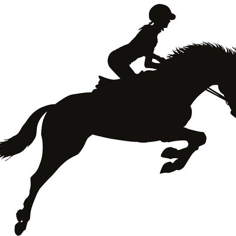 Jumping Horse, Horse Silhouette, Silhouette Clip Art, Water Mark, Horse Jumping, Hardcover Notebook, Cricut Ideas, Hardcover Journals, Wood Print