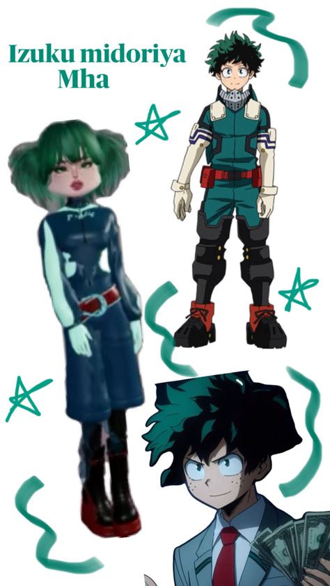 Dress to impress creation Midoriya Izuku, Izuku Midoriya, Dress To Impress