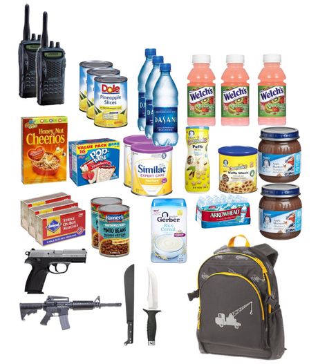 Apocalypse Backpack List, Zombie Apocalypse Packing List, Outfit For Zombie Apocalypse, Twd Supplies, Zombie Apocalypse Accessories, Apocalypse Supplies Aesthetic, Zombie Apocalypse Essentials, Zombie Apocalypse Backpack, Zombie Apocalypse Supplies