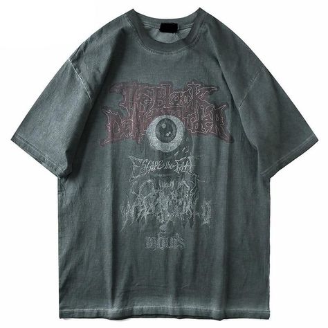 Hipok - Oversized Dark Eye T-Shirt Styl Grunge, Grunge Shirt, Streetwear Tshirt, Swaggy Outfits, Men Shirt Style, Style Streetwear, Streetwear Women, Dream Clothes, An Eye