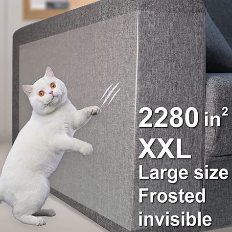 Diy Couch Protector Cat, Furniture Protection From Cats, Couch Protector Pets Cats, Couch Protector Pets, Protect Furniture From Cats, Cat Proof Couch, Cat Couch Protector, 2023 Apartment, Diy Cat Scratcher