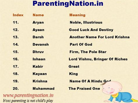 Here You Can Find Large Collection Of  Popular Indian Baby Boy Names With Meanings. Brought to you by ParentingNation.in. Sanskrit Baby Boy Names, Name For Boys, Trendy Baby Boy Names, Indian Baby Girl Names, Muslim Baby Boy Names, Indian Baby Names, Indian Baby Girl, Twin Names, Sanskrit Names