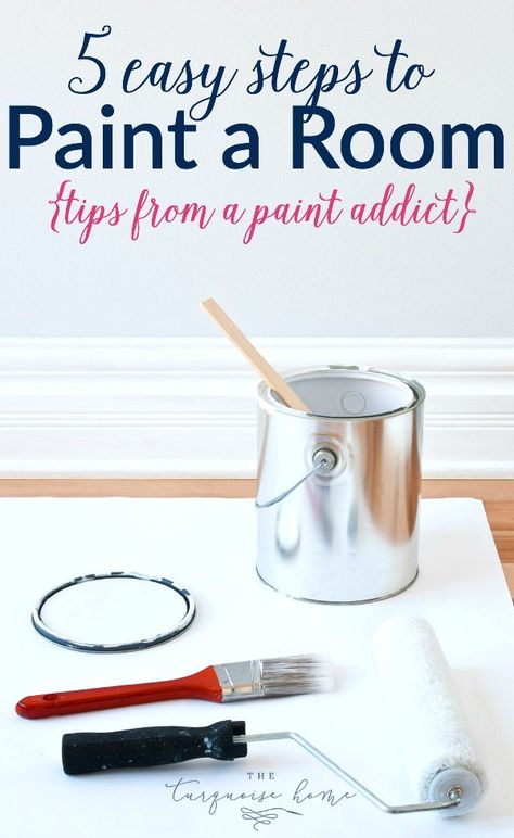 Steps To Painting A Room, Painting Room Tips, House Painting Tips, Painting A Room, Diy Wand, Room Tips, Small Closet, Décor Diy, Paint Colors For Home