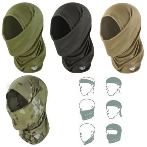 CONDOR Multi Wrap Tactical Mask, Face Wrap, Army Gears, Tactical Wear, Tac Gear, Combat Gear, Tactical Equipment, Tactical Survival, Tactical Clothing