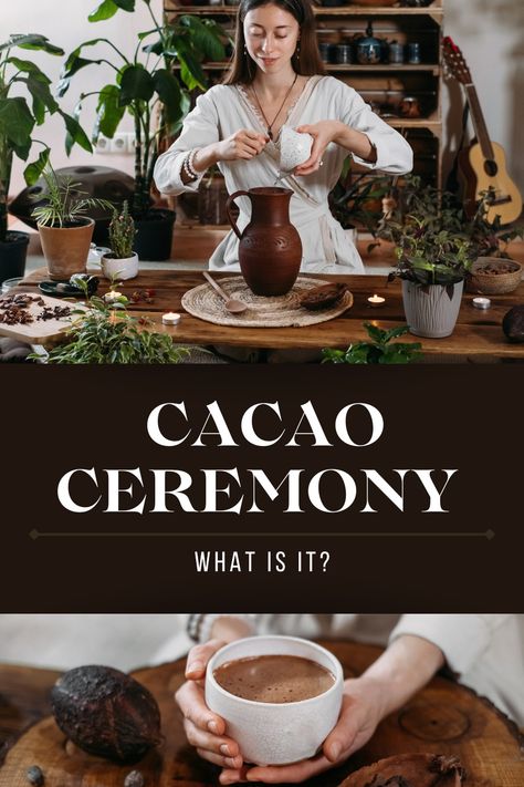 The concept of ceremony transcends time and culture, creating powerful moments that invite reflection, connection, and transformation. Amongst these, the Cacao Ceremony has recently been garnering attention in spiritual communities around the world. But what is a Cacao Ceremony, and why is it considered sacred? Ayuhasca Ceremony, Spiritual Herbs, Cacao Ceremony, Light Inspiration, Plant Medicine, Witchy Things, Inner Goddess, Medicinal Plants, Spiritual Journey