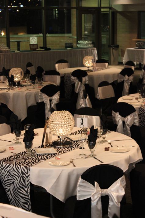 Black, white and zebra decor provided by Aglow Bridal Lounge www.AglowBridalLounge.com Cloth Ceiling, Zebra Wedding, Bridal Lounge, Zebra Decor, Black And White Wedding Theme, Black White Parties, Creative Party Ideas, White Wedding Theme, Bridal Table