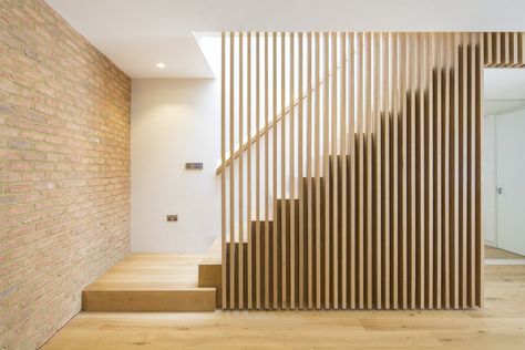 Timber Stair, Timber Staircase, Oak Stairs, Mews House, Stairway Design, Stairs Design Modern, Stair Case, Modern Stairs, Home Stairs Design