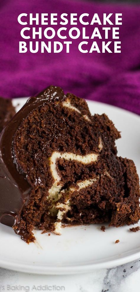 Chocolate Bundt Cake Recipes, Easy Chocolate Bundt Cake, Spice Cakes, Spice Cheesecake, Chocolate Ganache Glaze, Everyday Cakes, Chocolate Bundt, Homemade Chocolate Cake, Chocolate Bundt Cake