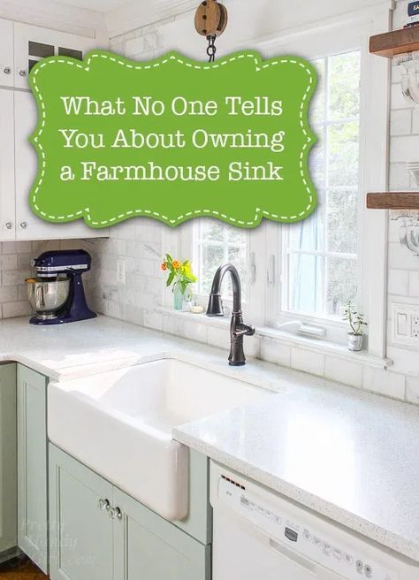 Sink Diy, Farmers Sink, Romantic Kitchen, Cast Iron Sink, Fireclay Farmhouse Sink, Farmhouse Sinks, Farmhouse Cabinets, Kitchen Sink Design, Stainless Sink