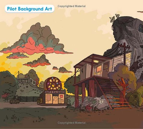 Steven Universe Concept Art, Pilot Background, Universe Concept Art, Steven Universe Art Book, Steven Universe Pilot, Rebecca Sugar Art, Steven Universe Background, Universe Drawing, Steven Universe Drawing