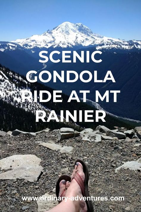 How to see spectacular views of Mt Rainier from the Crystal Mountain Gondola, a day trip or part of a weekend. Perfect for out of town visitors! Crystal Mountain Washington, Seattle Hiking, Washington Adventures, Washington Nature, Washington Road Trip, Seattle Travel Guide, Mt Rainer, Washington Trip, Seattle Vacation